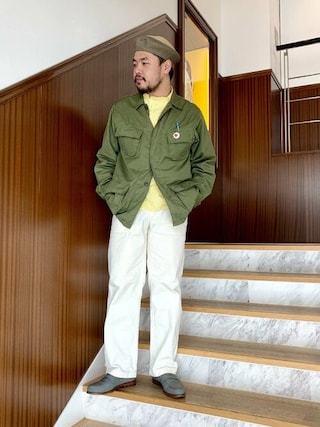 BUZZ RICKSON'S × fennica ジャングルトロピカルジャケL fennica