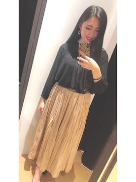 「RAW FUDGE（ローファッジ）のアイテム」を使った、manamiさん（レディース・160cm）の冬コーディネート