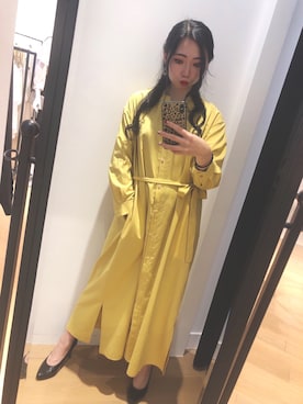 「RAW FUDGE（ローファッジ）のアイテム」を使った、manamiさん（レディース・160cm）の春コーディネート