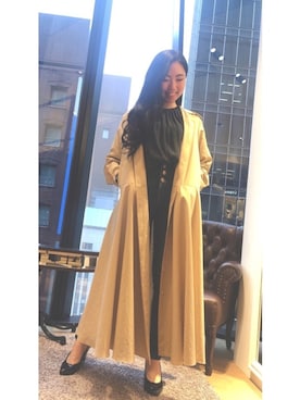 「RAW FUDGE（ローファッジ）のアイテム」を使った、manamiさん（レディース・160cm）の春コーディネート