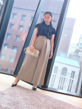 「RAW FUDGE（ローファッジ）のアイテム（ジャケット/アウター）」を使った、manamiさん（レディース・160cm）の夏コーディネート