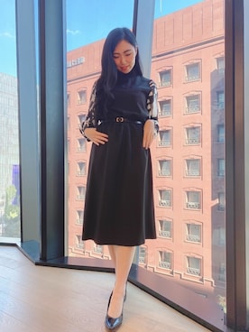 「RAW FUDGE（ローファッジ）のアイテム」を使った、manamiさん（レディース・160cm）の秋コーディネート