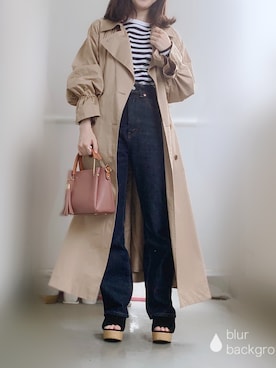 「SERGE THORAVAL（セルジュトラヴァル）のアイテム（リング）」を使った、ぱぴさん（レディース・152cm）の春コーディネート