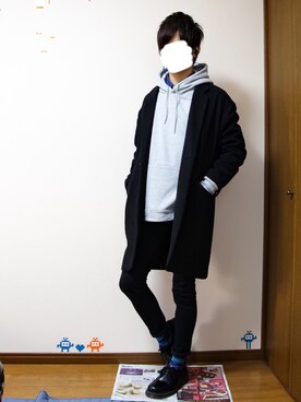 「アイテム（インテリア）」を使った、りゅたさん（メンズ・175cm）の冬コーディネート
