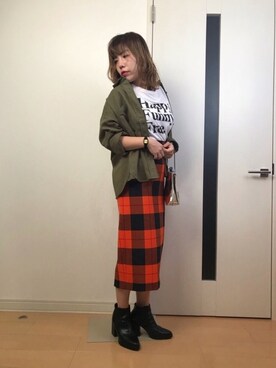 まみさん（レディース・152cm）の秋コーディネート