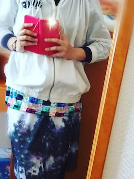 「ScoLar（スカラー）のアイテム（ジャケット/アウター）」を使った、ちぱさん（レディース・164cm）の夏コーディネート