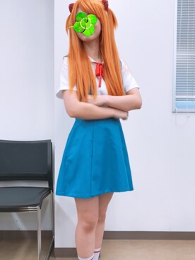 「GU（ジーユー）のアイテム（その他、ホワイト系）」を使った、10*さん（レディース・163cm）の秋コーディネート