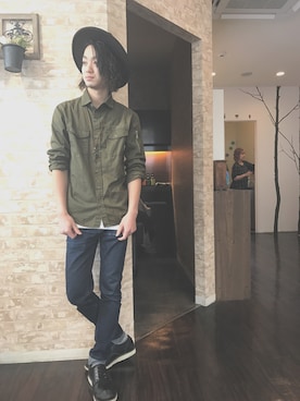 「節分」｜Hair Salon FOCUS   さん（メンズ・170cm）の冬コーディネート