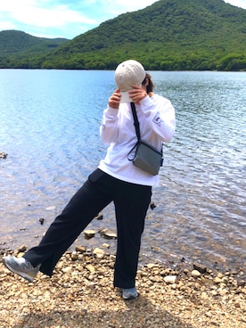 サイダユリノさん（レディース・156cm）の夏コーディネート