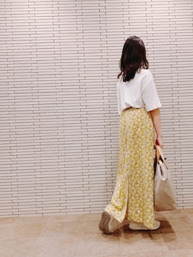 「こども ビームス（コドモビームス）のアイテム」を使った、あやかさん（レディース・150cm）の夏コーディネート