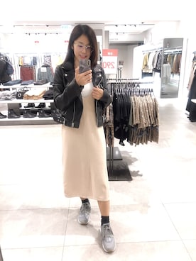 「Apple（-）のアイテム（財布/小物）」を使った、Cathy/千千さん（レディース・157cm）の冬コーディネート