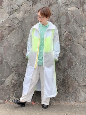 「D-VEC（ディーベック）のアイテム」を使った、kinoko.さん（レディース・157cm）の夏コーディネート