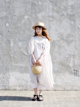 satouさん（レディース・158cm）の夏コーディネート