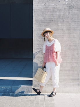 satouさん（レディース・158cm）の夏コーディネート