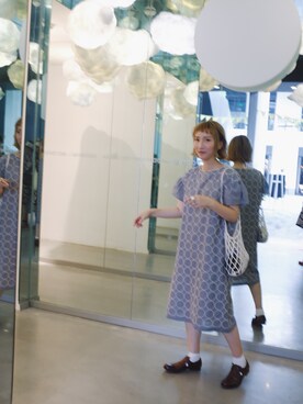 Mina Perhonen ミナペルホネン のワンピースを使った人気ファッションコーディネート 地域 中国大陸 Wear
