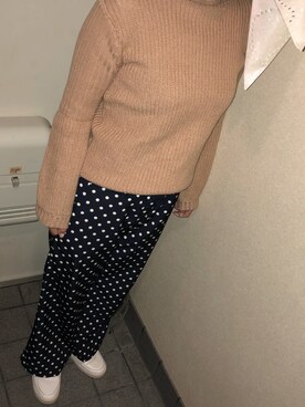 「FREE’S PHRASE（フリーズフレーズ）のアイテム」を使った、よぉーこさん（レディース・158cm）の春コーディネート