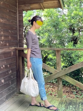 ソウさん（レディース・154cm）の夏コーディネート