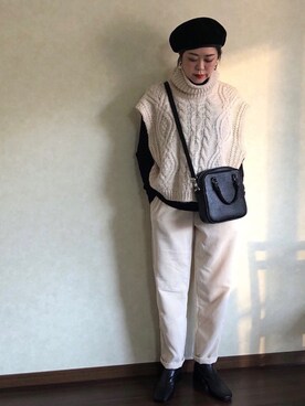 ブーツを使った シェフパンツ のレディース人気ファッションコーディネート Wear