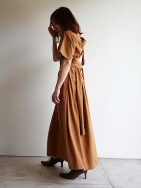 「アイテム（パンプス）」を使った、Reiさん（レディース・150cm・30代）の秋コーディネート