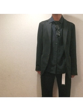 HALLLLさん（メンズ・166cm）の冬コーディネート