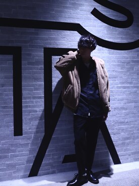 「WEGO（ウィゴー）のアイテム（ブーツ）」を使った、ぴーでよさん（メンズ・176cm）の春コーディネート