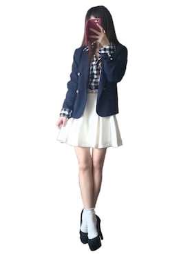 「BACKS（バックス）のアイテム」を使った、hiroさん（レディース・150cm）の春コーディネート