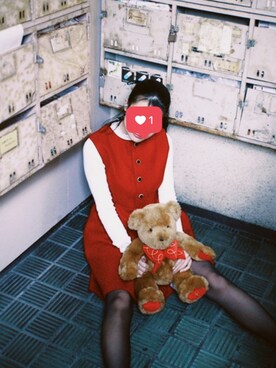 「Lilou（リル）のアイテム」を使った、emeさん（レディース・160cm）の春コーディネート