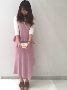 「Samantha Thavasa Petit Choice（サマンサタバサ　プチチョイス）のアイテム（財布/小物）」を使った、つむちゃん(・ω・)さん（レディース・156cm）の春コーディネート