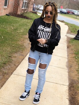 「shein」｜Catirraさん（レディース・155cm）の春コーディネート