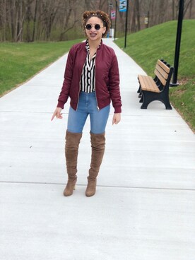 「shein」｜Catirraさん（レディース・155cm）の春コーディネート