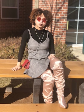 「boohoo」｜Catirraさん（レディース・155cm）の春コーディネート