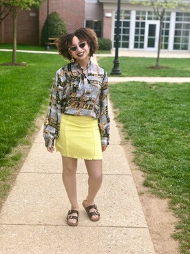 「shein」｜Catirraさん（レディース・155cm）の夏コーディネート