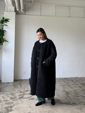 「LIAN（リアン）のアイテム（その他アウター）」を使った、Lianさん（レディース・157cm）の夏コーディネート
