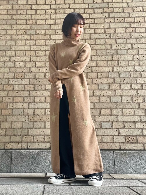 Converse Tokyoｓｈｉｍａさんのワンピースを使ったコーディネート Zozotown