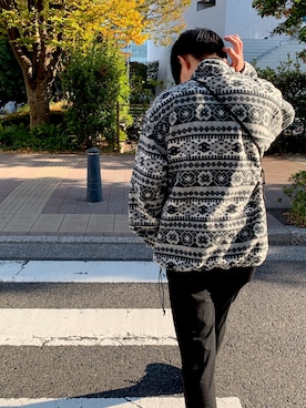 「L.L.Bean（エルエルビーン）のアイテム（その他アウター）」を使った、Yuyaさん（メンズ・171cm）の秋コーディネート