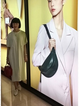 「Bata（バタ）のアイテム」を使った、叮叮当さん（レディース・169cm）の夏コーディネート