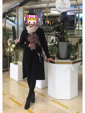 「Bata（バタ）のアイテム」を使った、叮叮当さん（レディース・169cm）の秋コーディネート