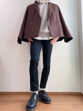 「JOURNAL STANDARD（ジャーナルスタンダード）のアイテム（ジャケット/アウター）」を使った、Takiさん（メンズ・169cm）の春コーディネート