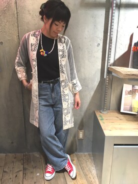 ヨコアヤさん（レディース・162cm）の春コーディネート