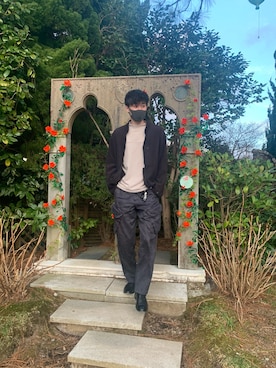 「C.E（シーイー）のアイテム（パンツ）」を使った、kateさん（メンズ・182cm）の夏コーディネート