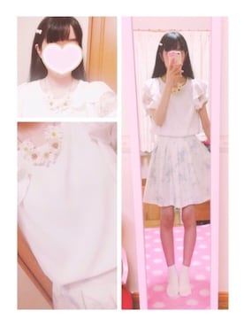 「bye bye」｜♡ s a r iさん（レディース・159cm）の春コーディネート