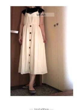 かなこさん（レディース・155cm）の夏コーディネート