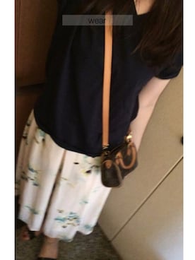「スカンツ」｜かなこさん（レディース・155cm）の夏コーディネート