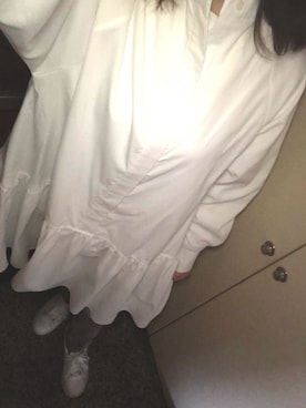 「upper hights」｜「アイテム（チュニック）」を使った、かなこさん（レディース・156cm）の秋コーディネート