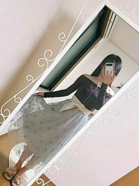 「ブラウン×ブルー」｜⑅Shino⑅さん（レディース・165cm）の冬コーディネート