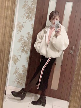 「TARGETTO（ターゲット）のアイテム」を使った、うだこさん（レディース・162cm）の冬コーディネート