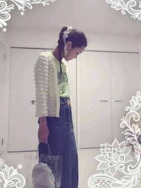 「Another Edition」｜「アイテム（ハンドバッグ）」を使った、saeさん（レディース・162cm）の夏コーディネート