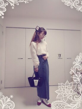 「シアタープロダクツ(THEATRE PRODUCTS)」｜「アイテム（バレエシューズ）」を使った、saeさん（レディース・162cm）の秋コーディネート