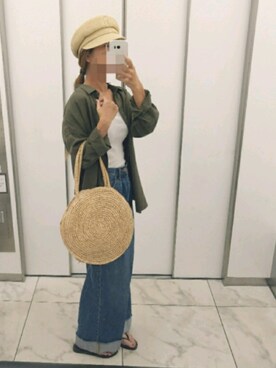 saeさん（レディース・162cm）の夏コーディネート