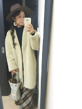 saeさん(レディース・162cm)の冬コーディネート